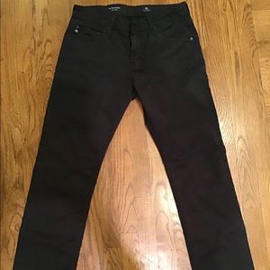 AG Adriano Goldschmied charcoal chino pants